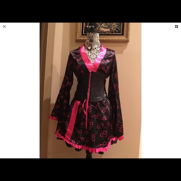 Geisha halloween costum - Picture 2 of 2